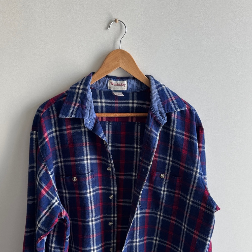Vintage oversized flannel